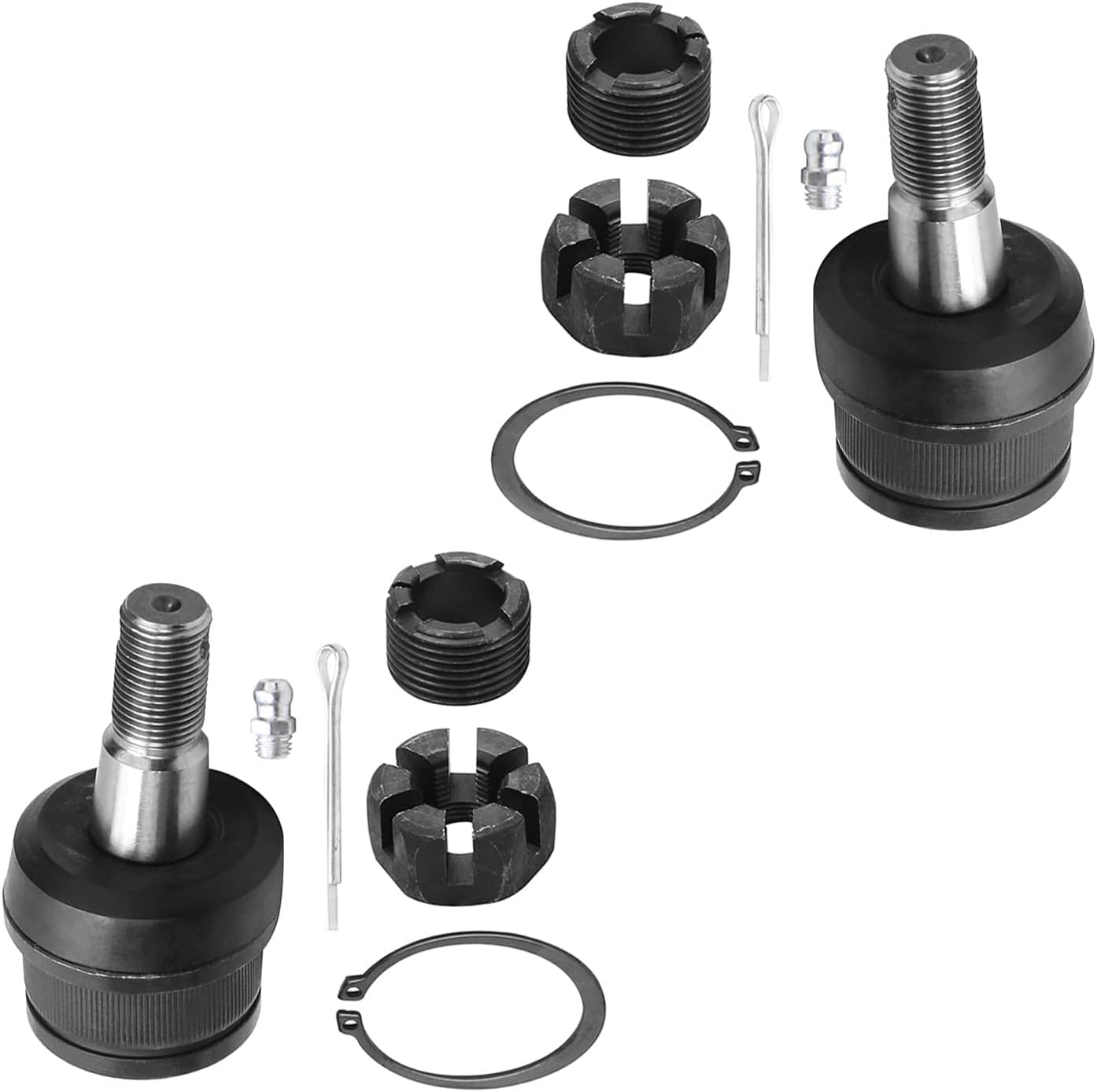 Detroit Axle - Front Upper Lower Control Arms Ball Joints for 2000-2001 Cherokee — image 7