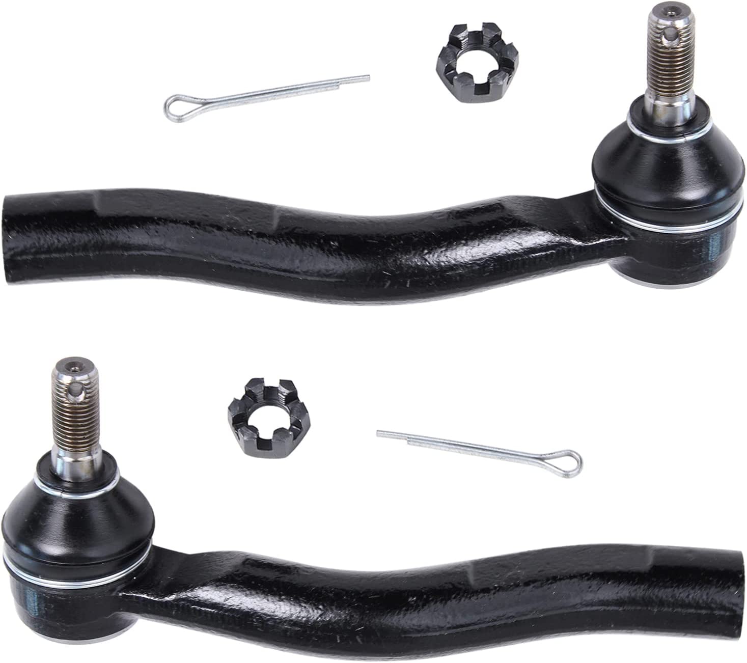 Detroit Axle - Front Lower Control Arms Tie Rods Kit for 2007-2013 Toyota Yaris — image 6