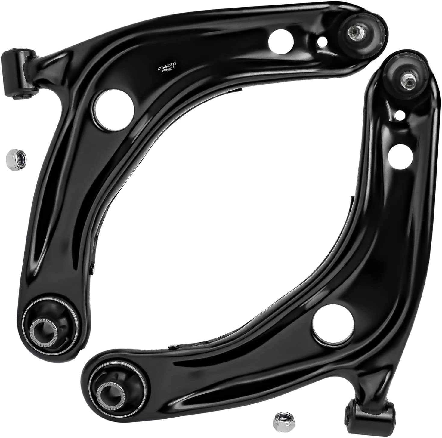 Detroit Axle - Front Lower Control Arms Tie Rods Kit for 2007-2013 Toyota Yaris — image 4
