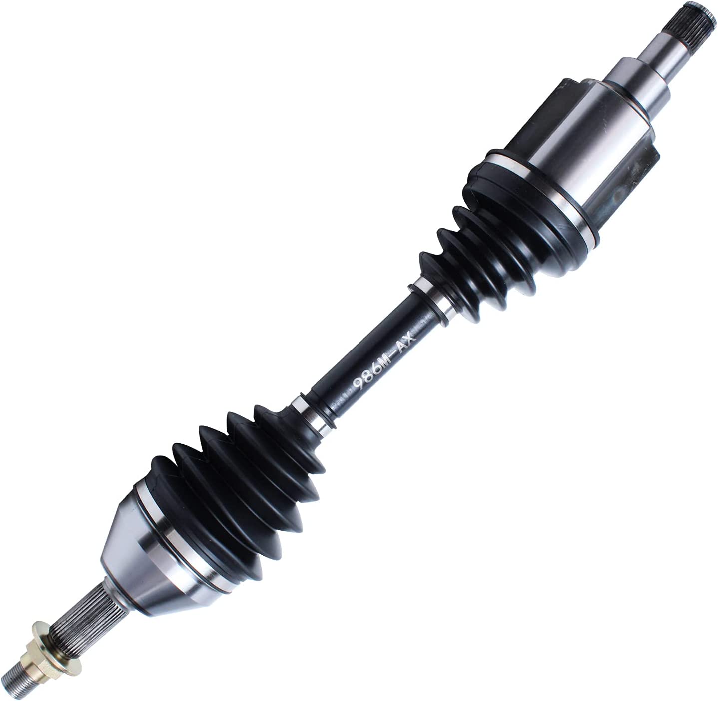Detroit Axle - Front Struts Wheel Hubs Axles Tie Rods for Cobalt HHR G5 Pursuit — image 7