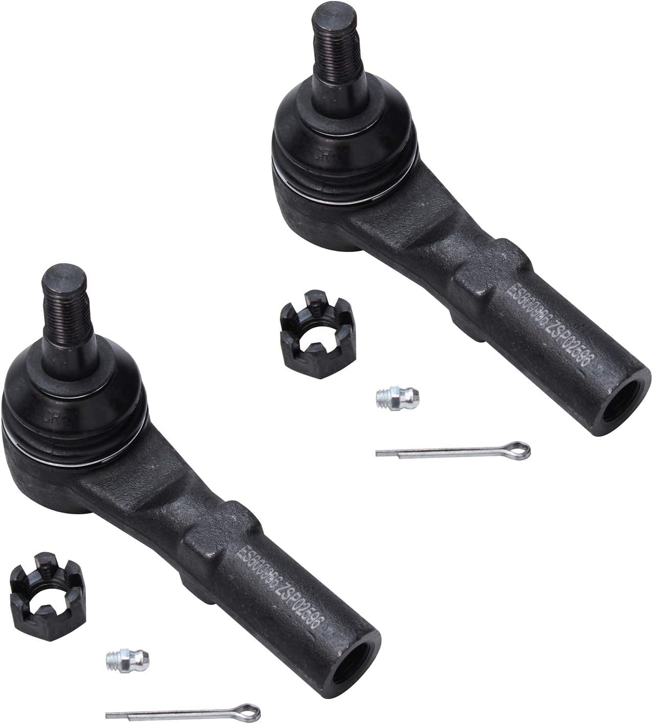 Detroit Axle - Front Lower Forward Rearward Control Arms Tie Rods for 15-19 300 — image 7