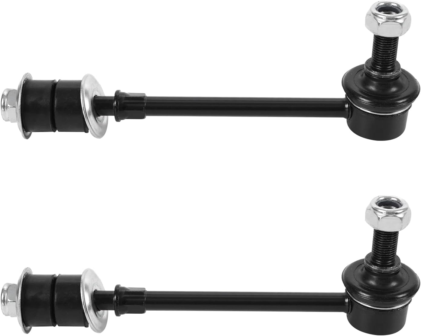 Detroit Axle - Front Lower Control Arms Sway Bar Links Outer Tie Rods for Tacoma — image 5