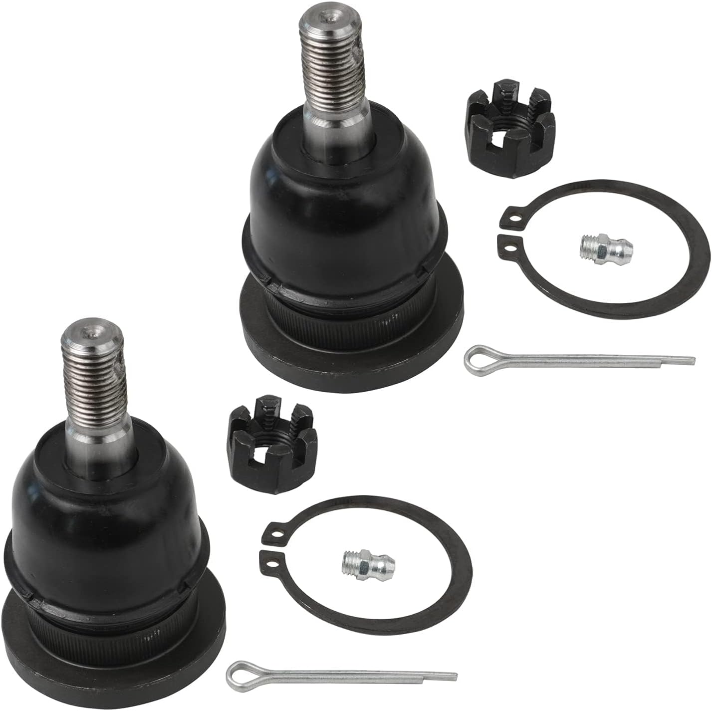 Detroit Axle - Front Lower Control Arms Sway Bar Links Outer Tie Rods for Tacoma — image 7