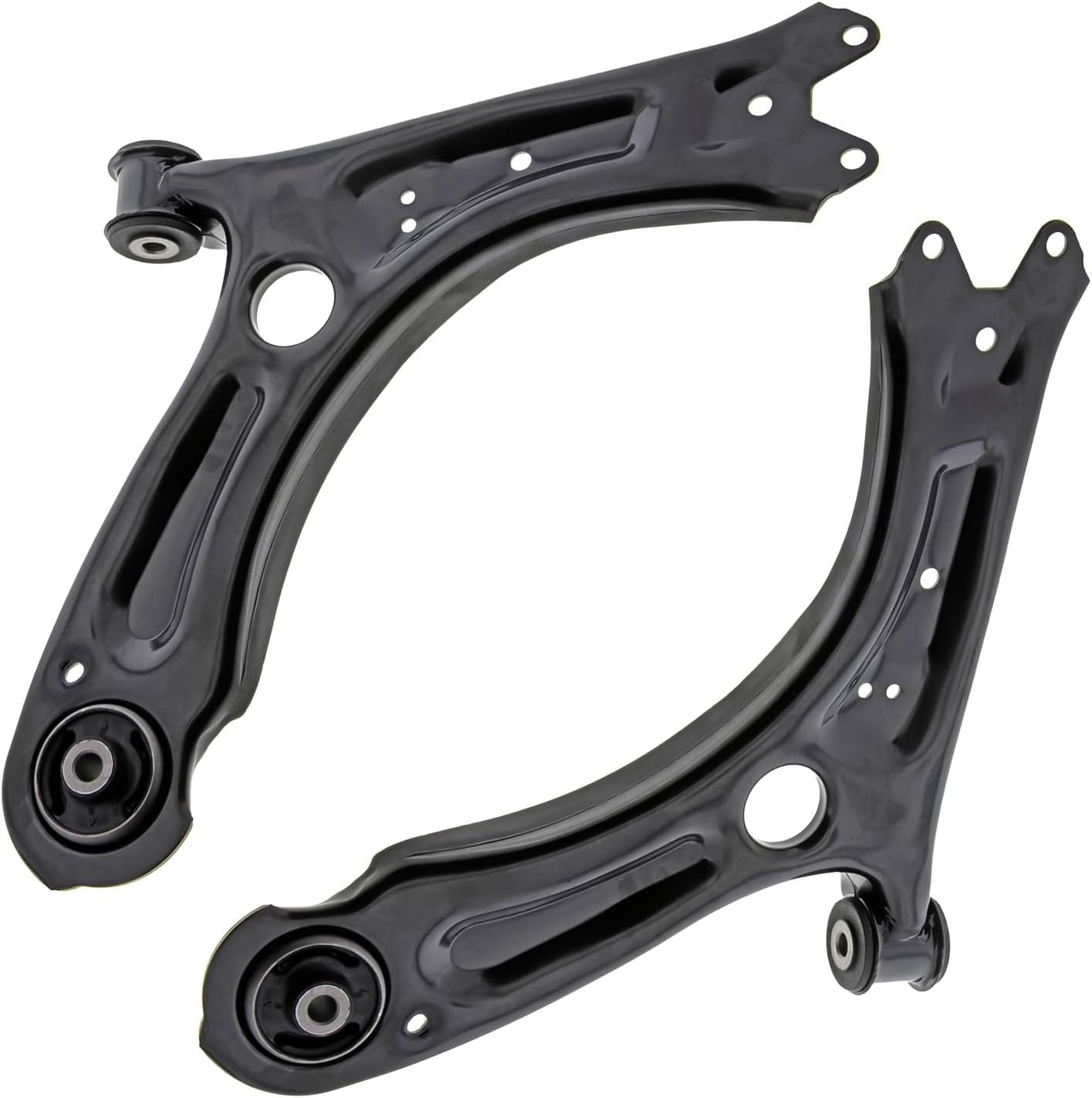 Detroit Axle - Front Lower Control Arms Tie Rods Kit for 2011 2012-2018 VW Jetta — image 4