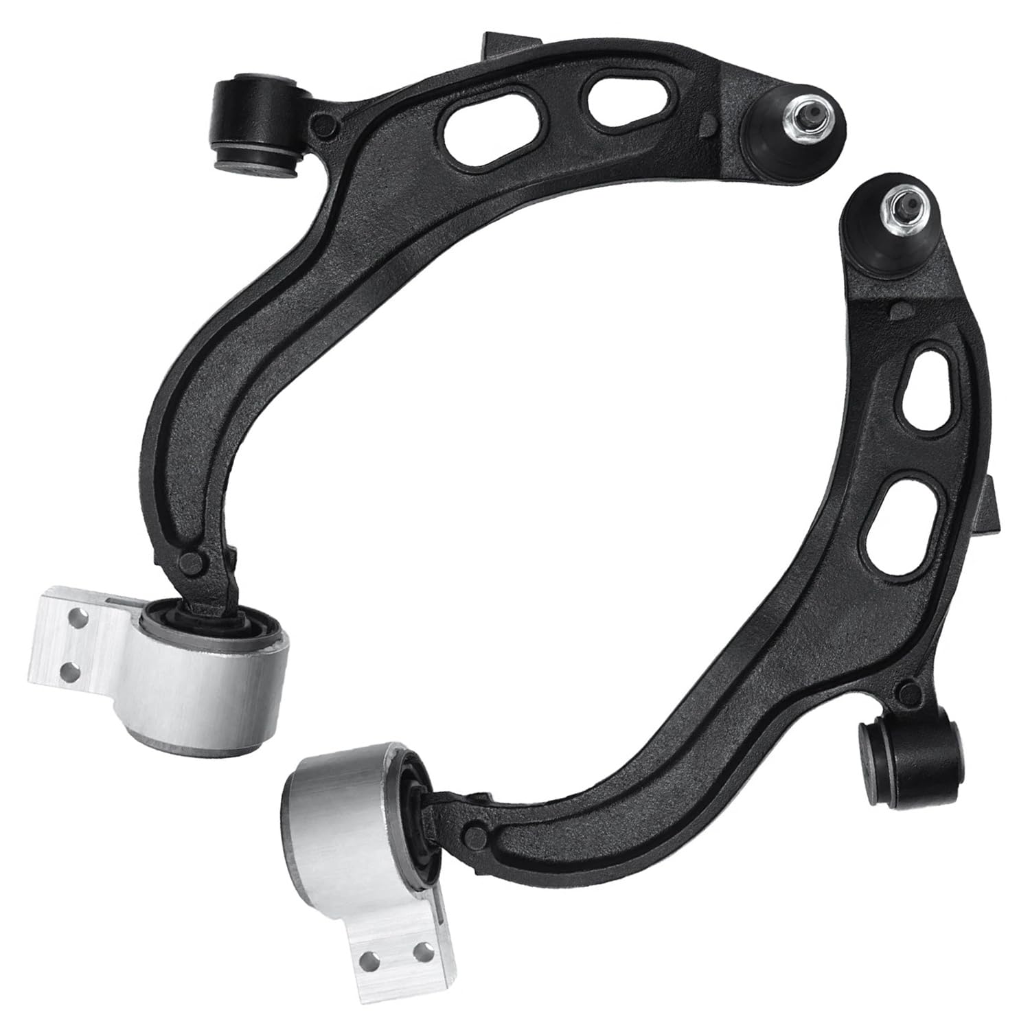 Detroit Axle - Front Lower Control Arms Tie Rods Kit for Flex Taurus MKS MKT — image 4