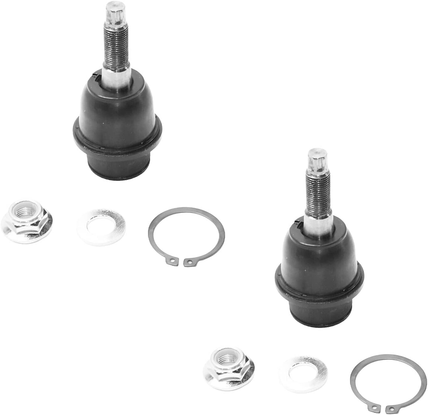 Detroit Axle - 4WD Front Upper Control Arms Outer Tie Rods for 2009-12 Ram 1500 — image 7