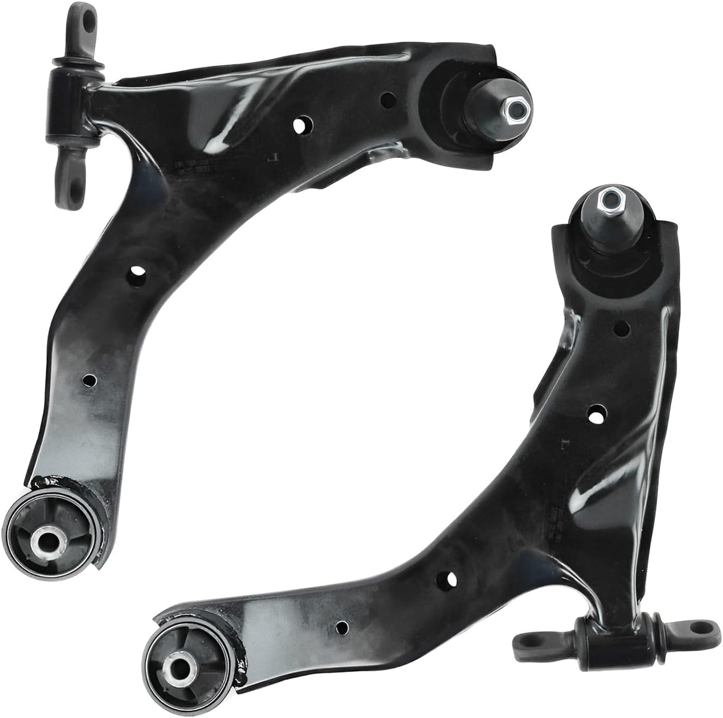 Detroit Axle - Front Lower Control Arms Tie Rods for 2003-2008 Hyundai Tiburon — image 4