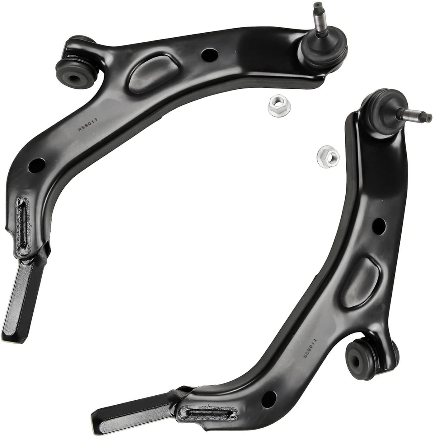 Detroit Axle - Front Lower Control Arms Tie Rods for Ford Flex Taurus X Sable — image 4