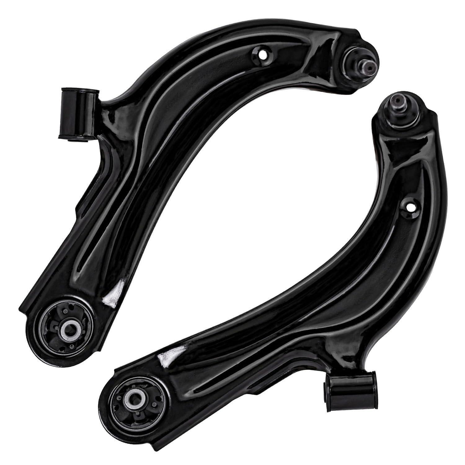 Detroit Axle - Front Control Arms Outer Tie Rods Kit for 2013-2019 NV200 Sentra — image 4
