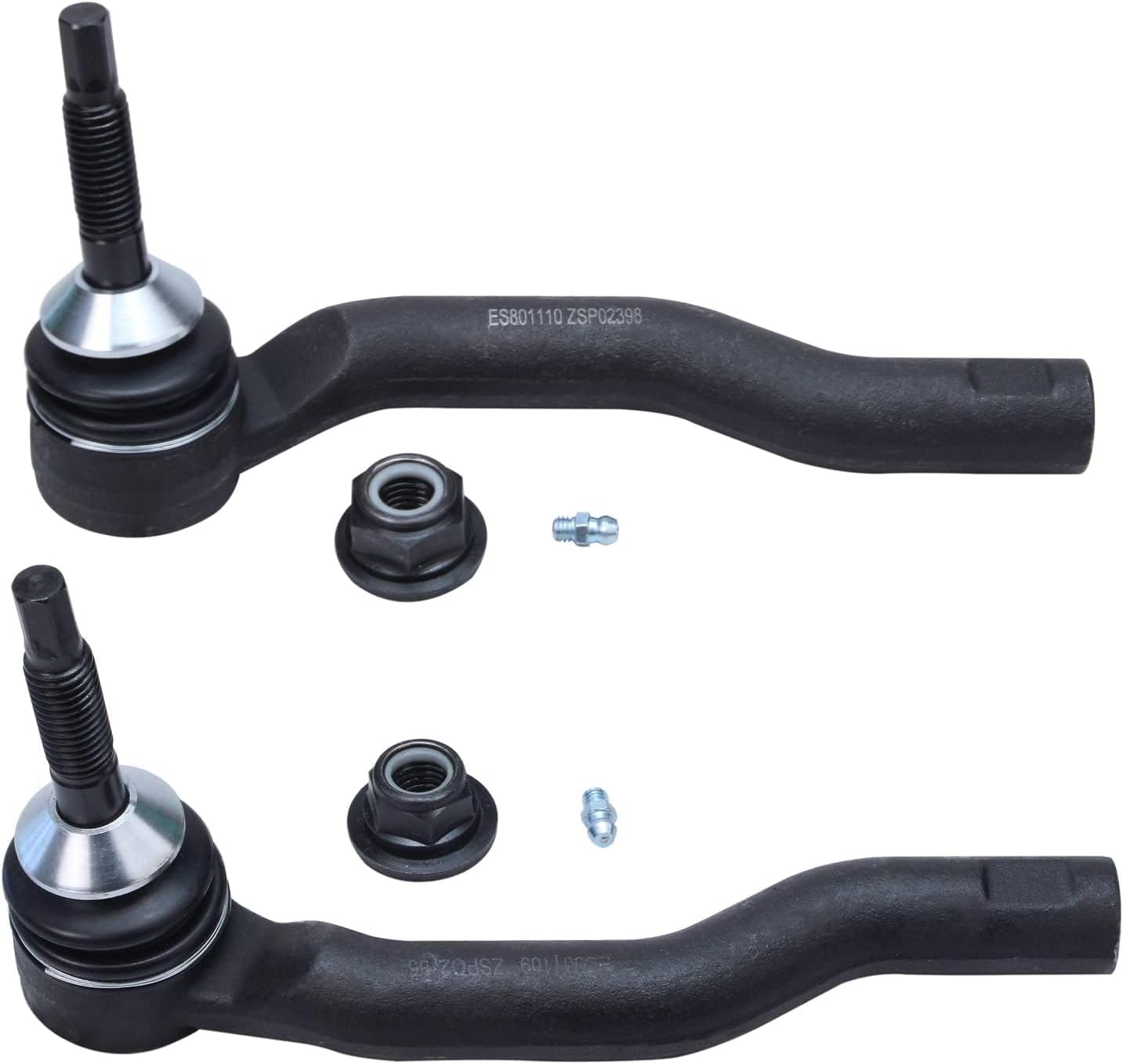 Detroit Axle - Front Lower Control Arms Tie Rods for 16-18 Ford Edge Lincoln MKX — image 5