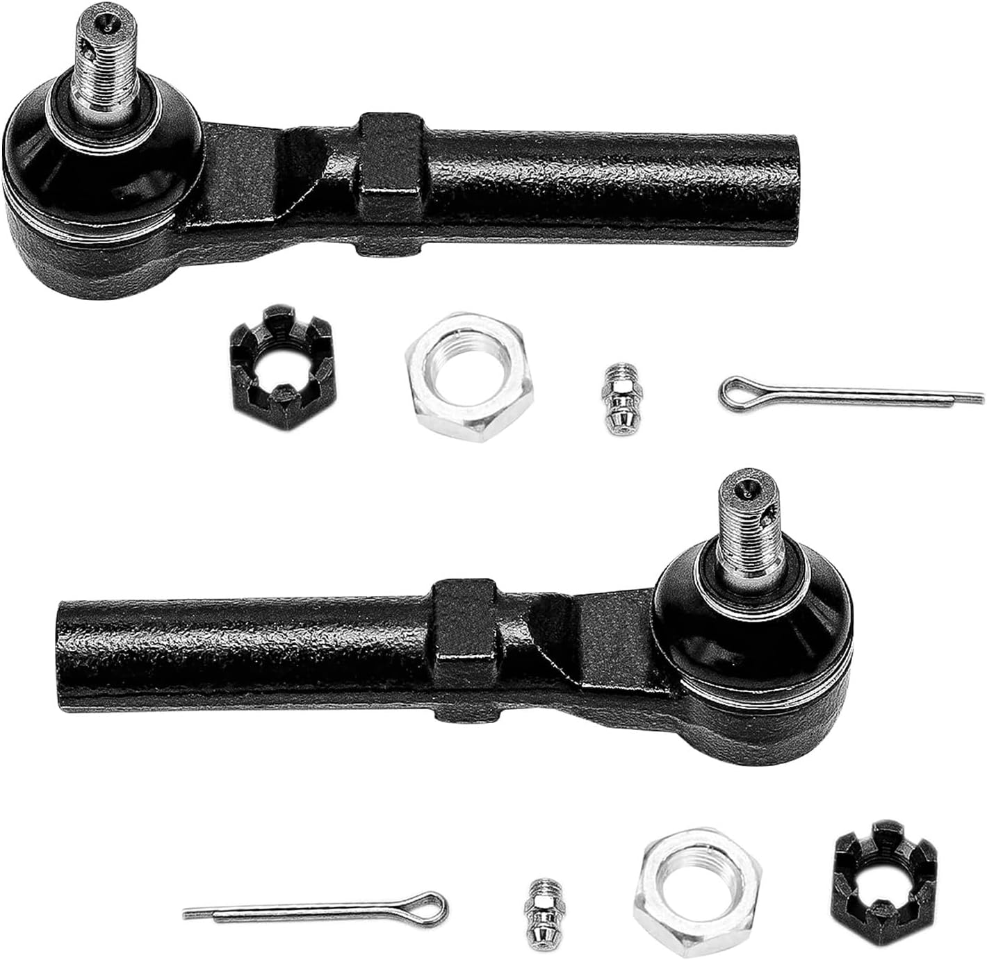 Detroit Axle - Front Lower Control Arms Tie Rods Kit for 2010-2014 Subaru Legacy — image 6
