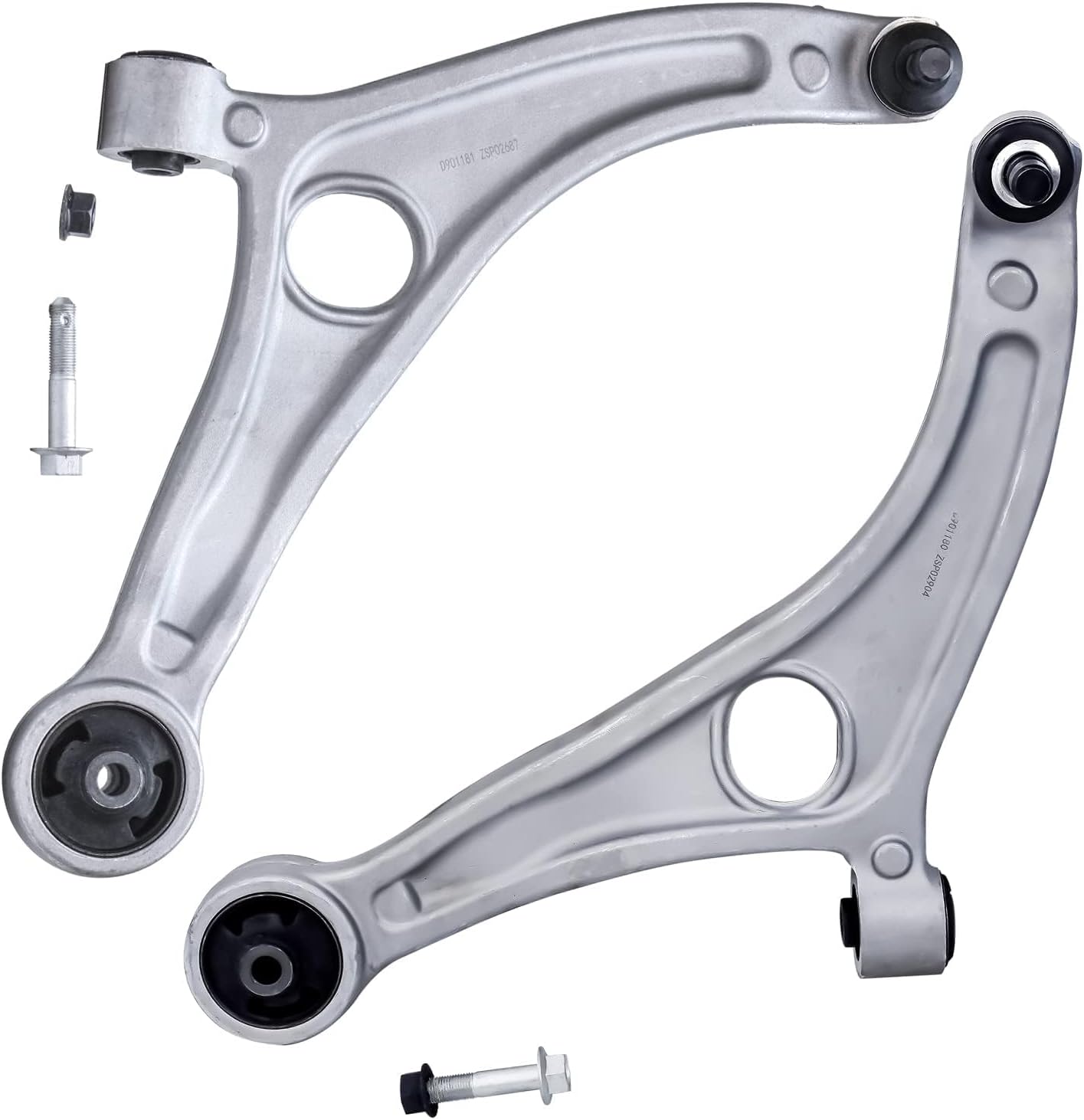 Detroit Axle - Front Lower Control Arms Tie Rods Kit for 2014-2015 Kia Optima — image 4