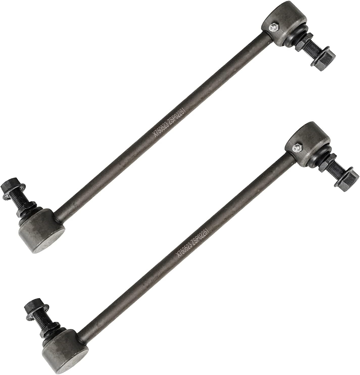 Detroit Axle - Front Lower Control Arms Tie Rods Kit for 2012-2017 Kia Rio — image 7