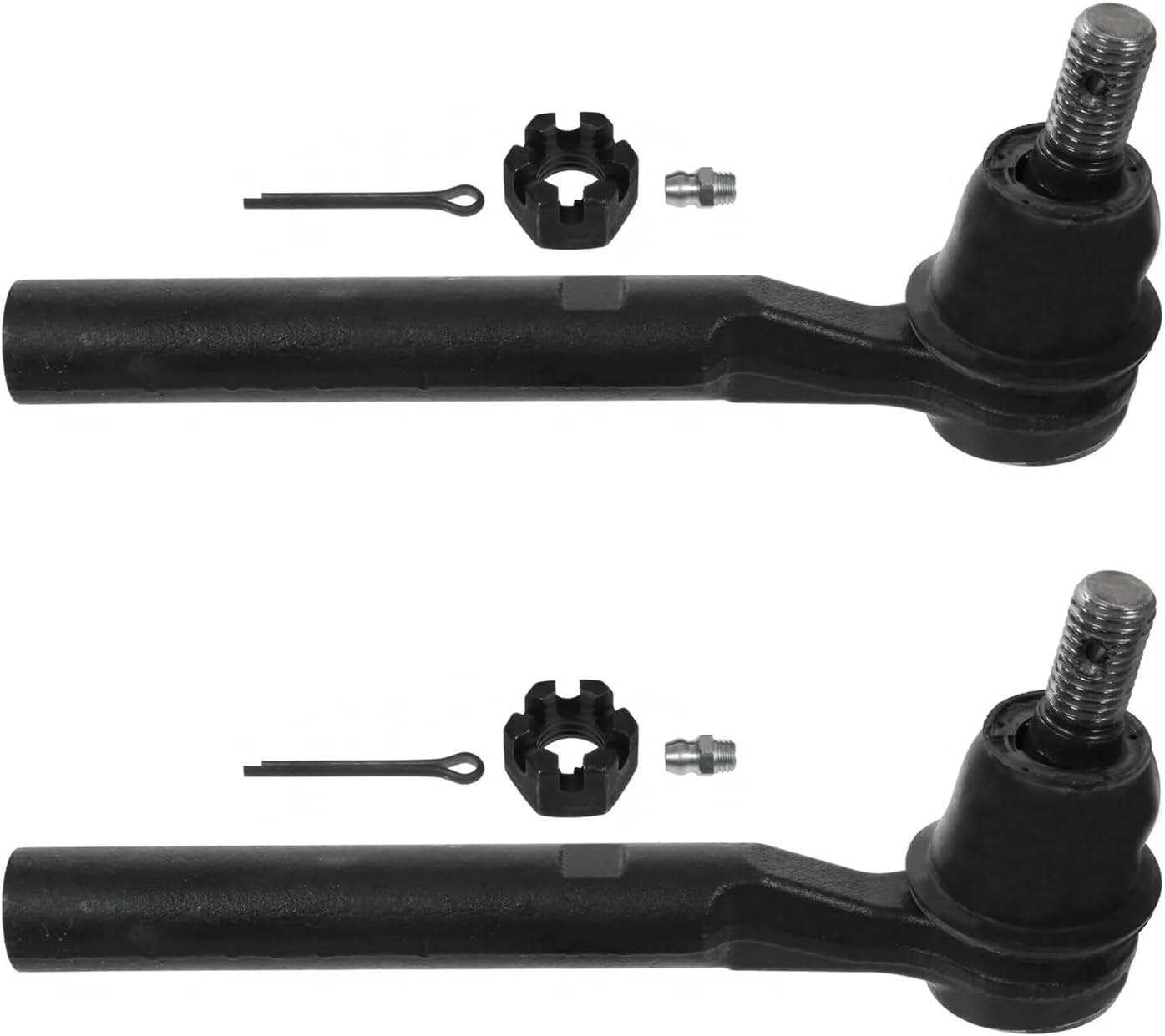 Detroit Axle - Front Upper Control Arms Tie Rods Sway Bars for 2006 Hummer H3 — image 6
