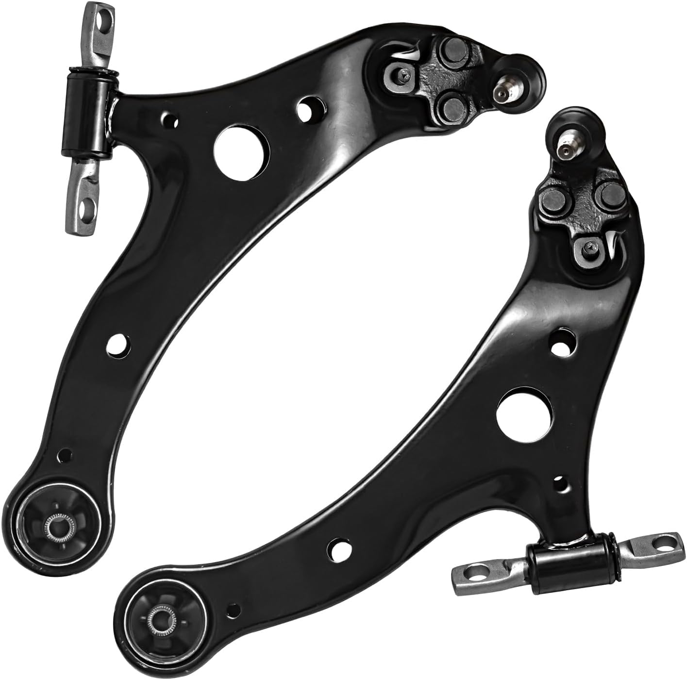 Detroit Axle - Front Lower Control Arms Tie Rods Sway Bar Links for 07-11 Camry — image 4