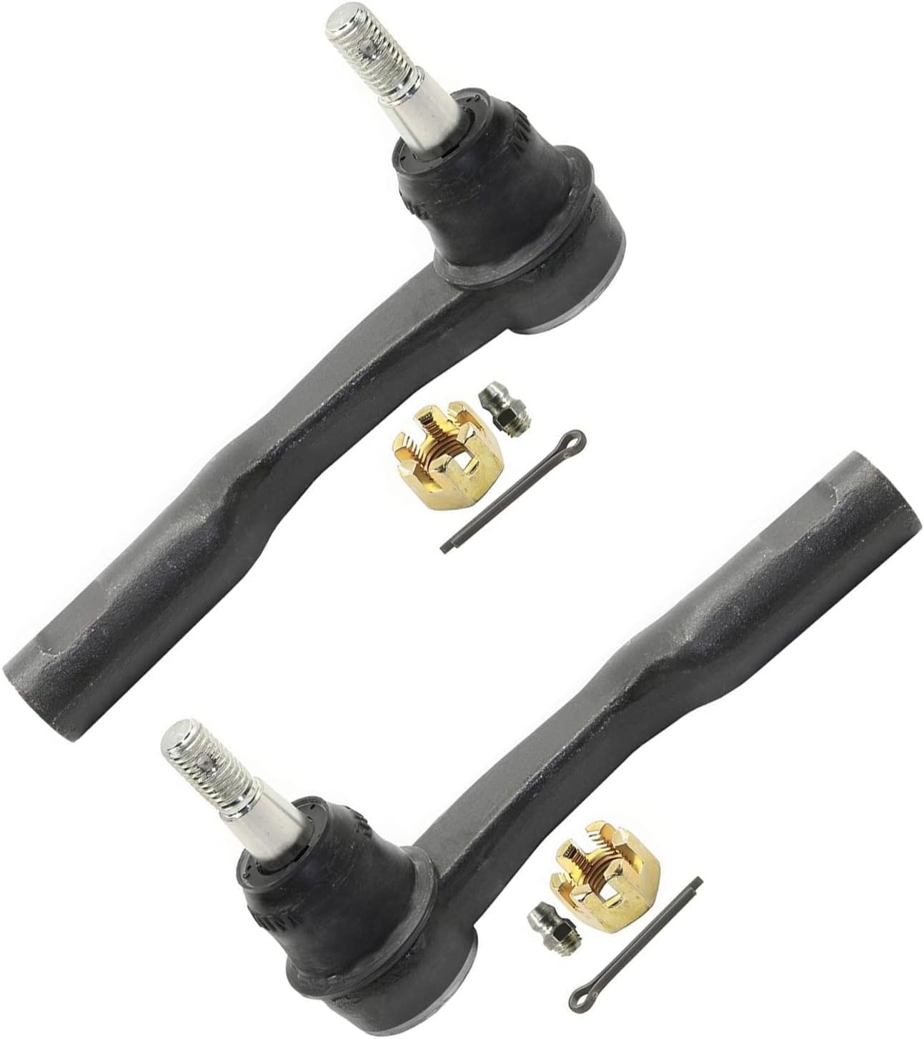 Detroit Axle - Front Lower Control Arms Tie Rods Kit for 2013-2015 Chevy Malibu — image 6