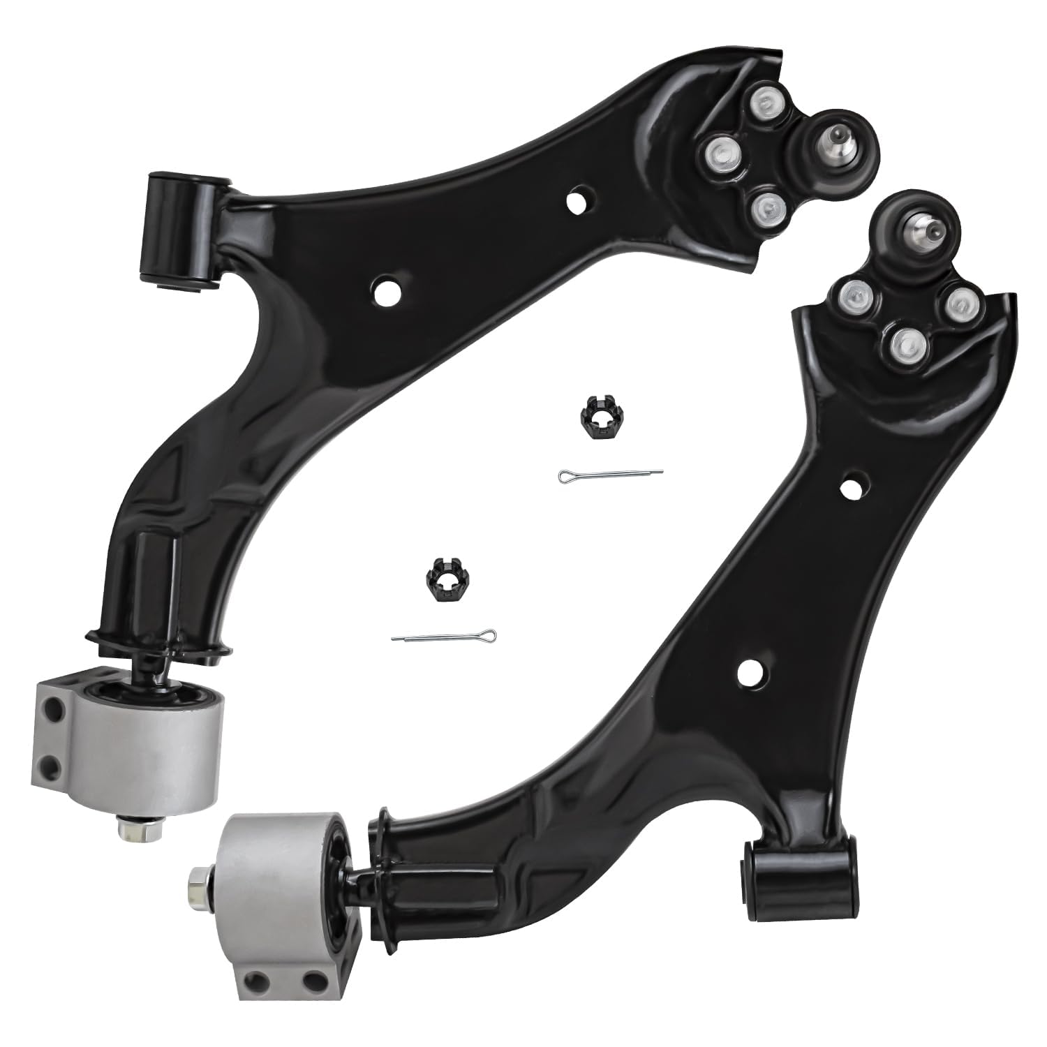 Detroit Axle - Front Lower Control Arms Tie Rods for Chevy Equinox GMC Terrain — image 4