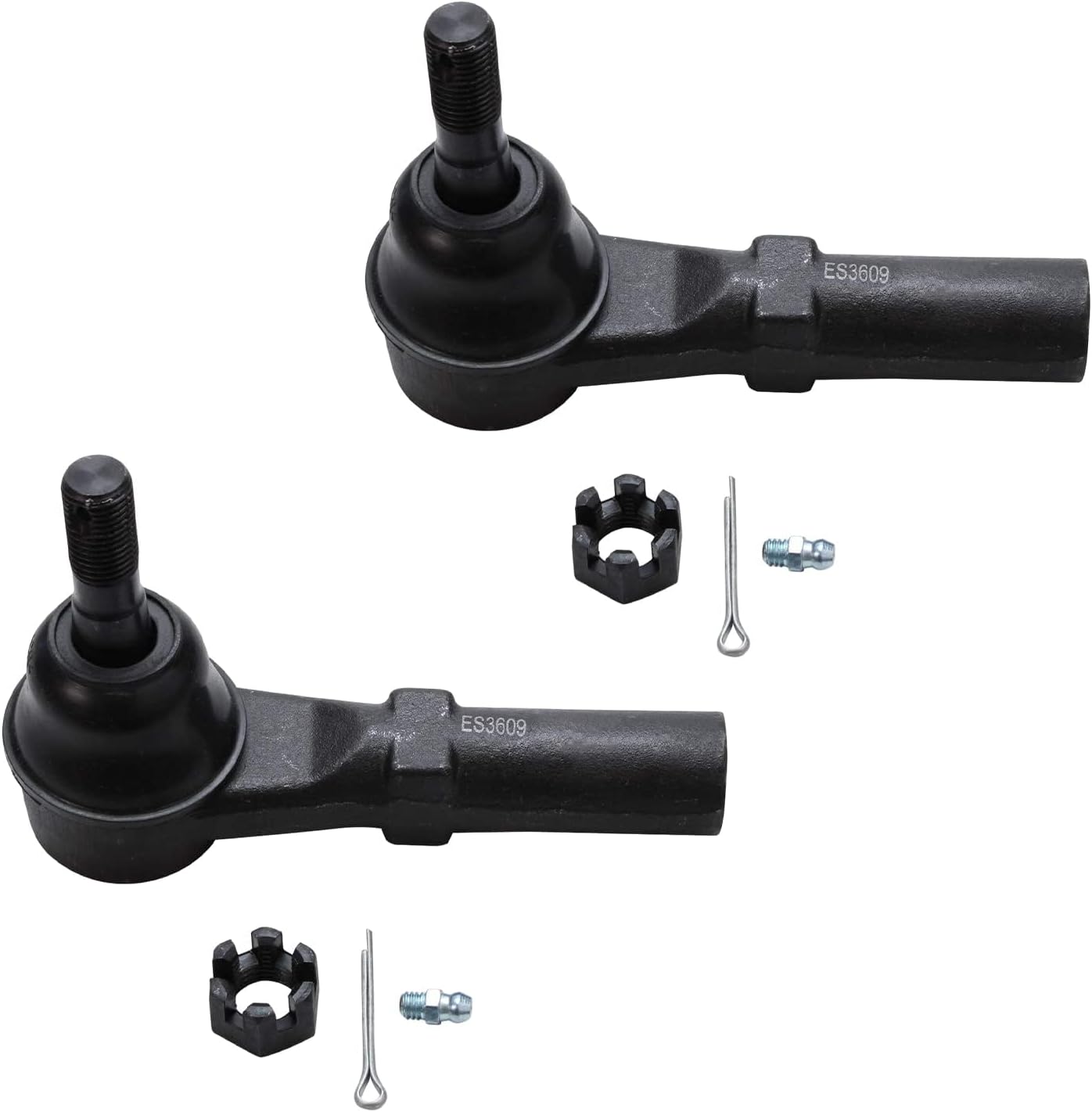 Detroit Axle - Front Control Arms Outer Tie Rods for Silverado 2500 3500 HD H2 — image 6
