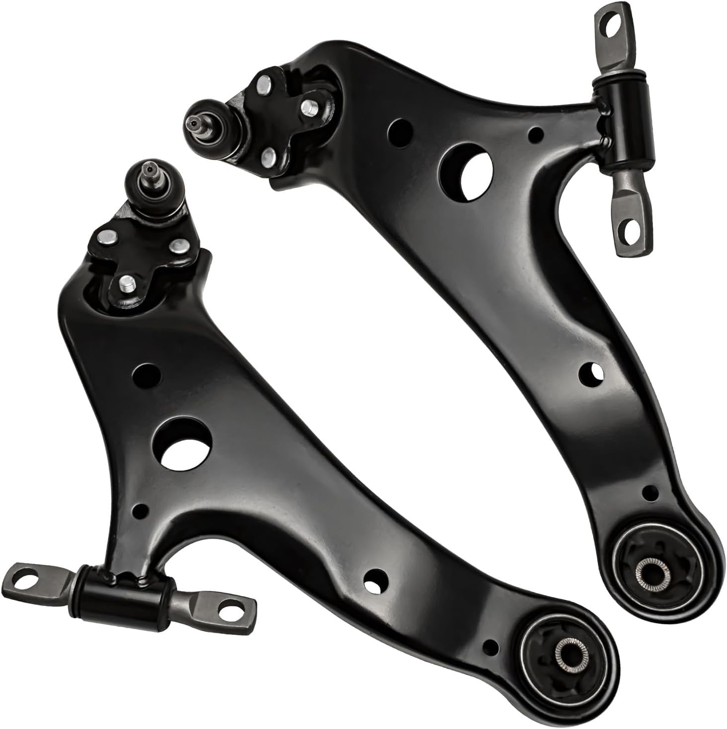 Detroit Axle - Front Lower Control Arms Tie Rods Kit for 2011-2018 Toyota Sienna — image 4