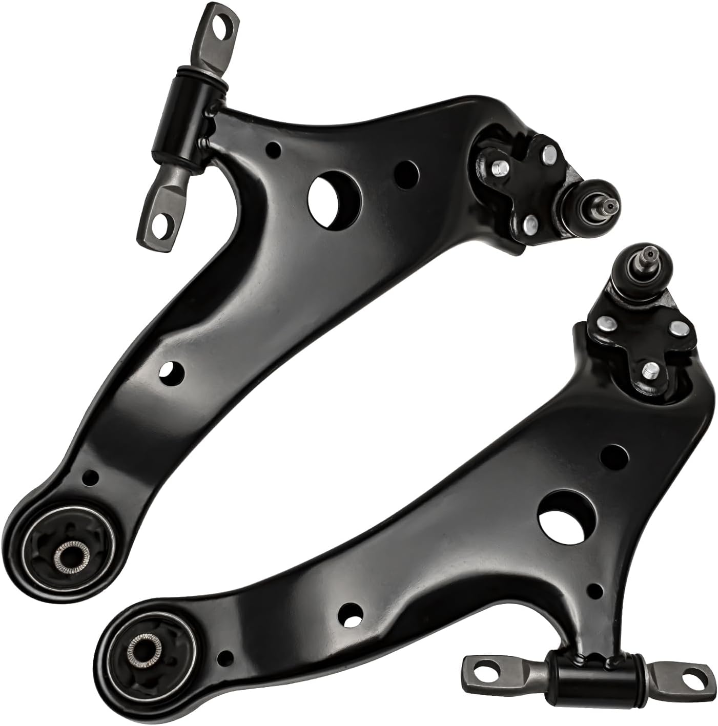 Detroit Axle - Front Lower Control Arms Tie Rods Kit for 2011-2018 Toyota Sienna — image 4