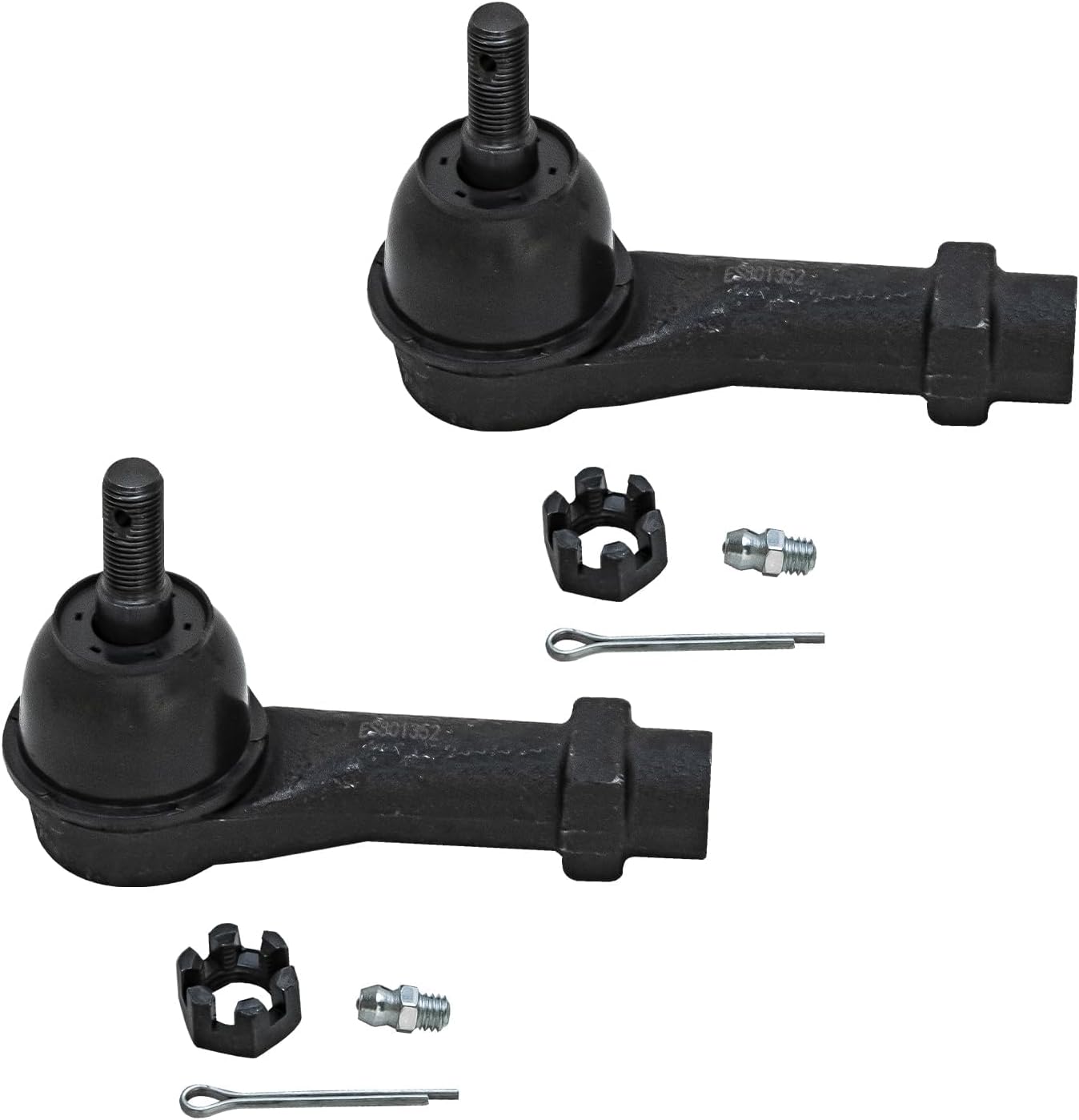 Detroit Axle - Front Lower Rearward Control Arms Tie Rods Sway Bars for Mustang — image 7