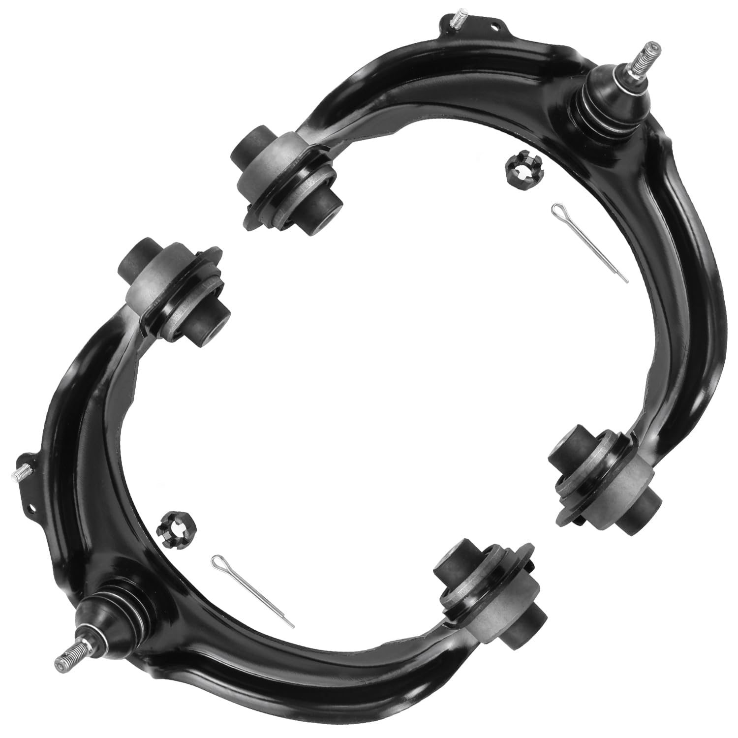 Detroit Axle - Front Control Arms Knuckles Wheel Hubs for 2003-2007 Honda Accord — image 4