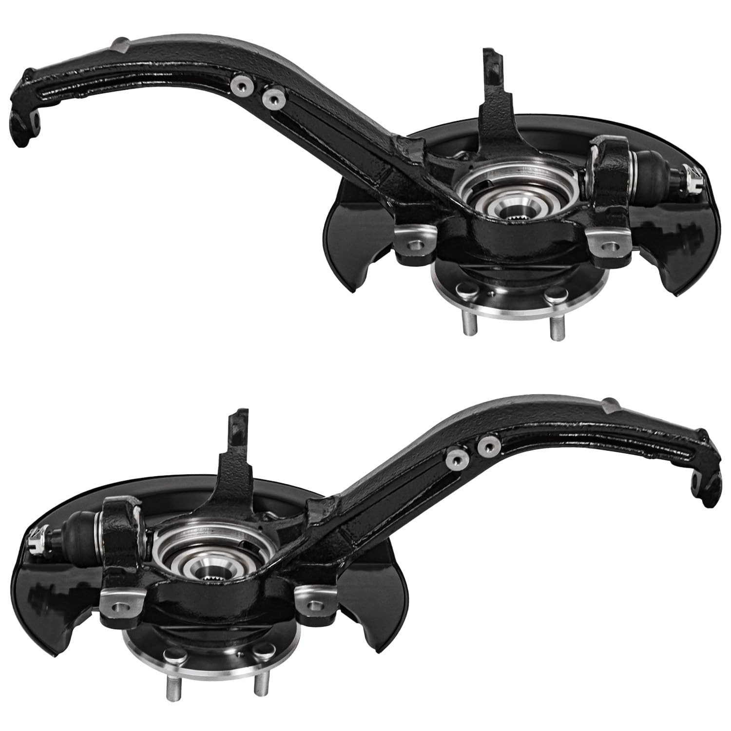 Detroit Axle - Front Control Arms Knuckles Wheel Hubs for 2003-2007 Honda Accord — image 6