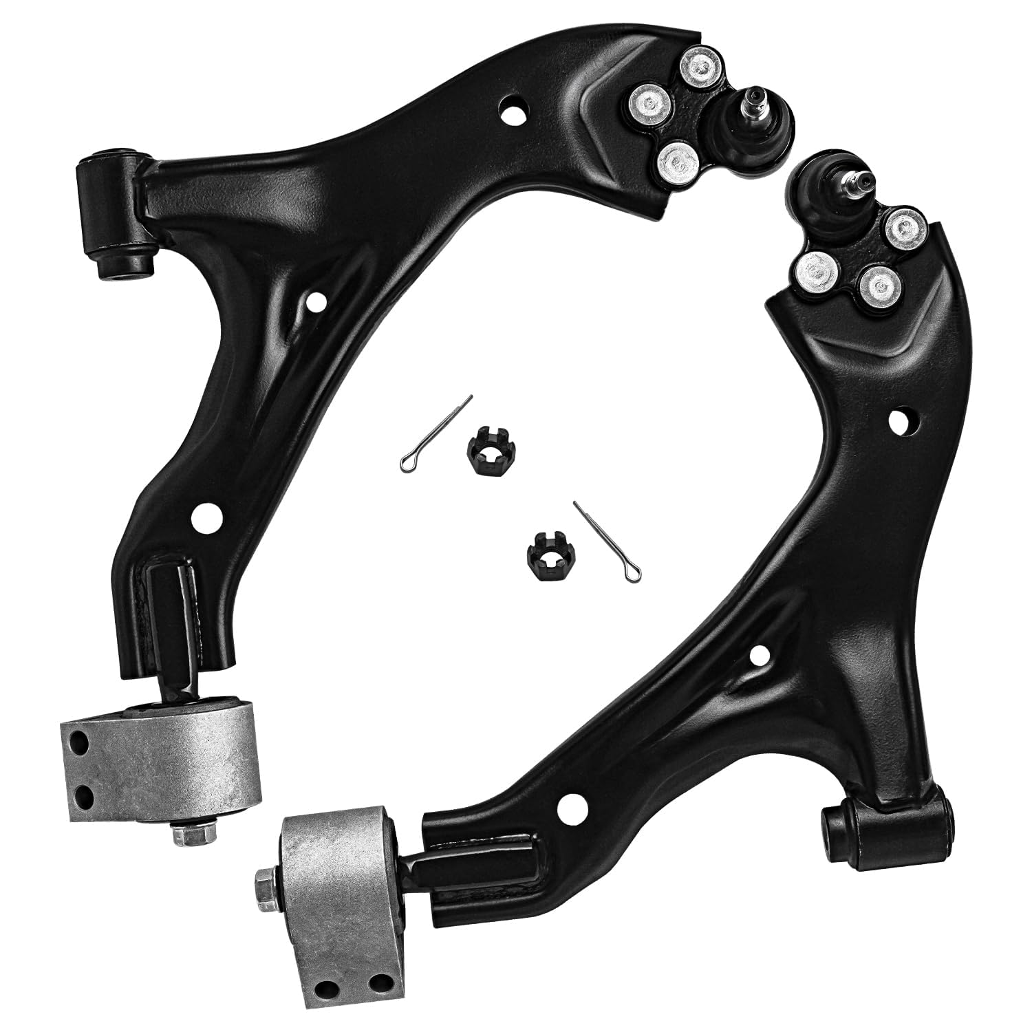 Detroit Axle - Front Lower Control Arms Wheel Hubs Kit for Equinox Vue Torrent — image 4