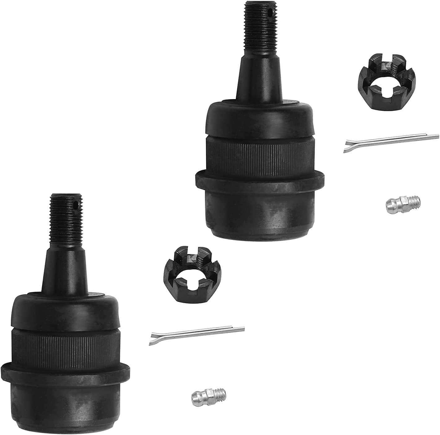 Detroit Axle - Front Wheel Hubs Control Arms Kit for Grand Cherokee Wrangler — image 5