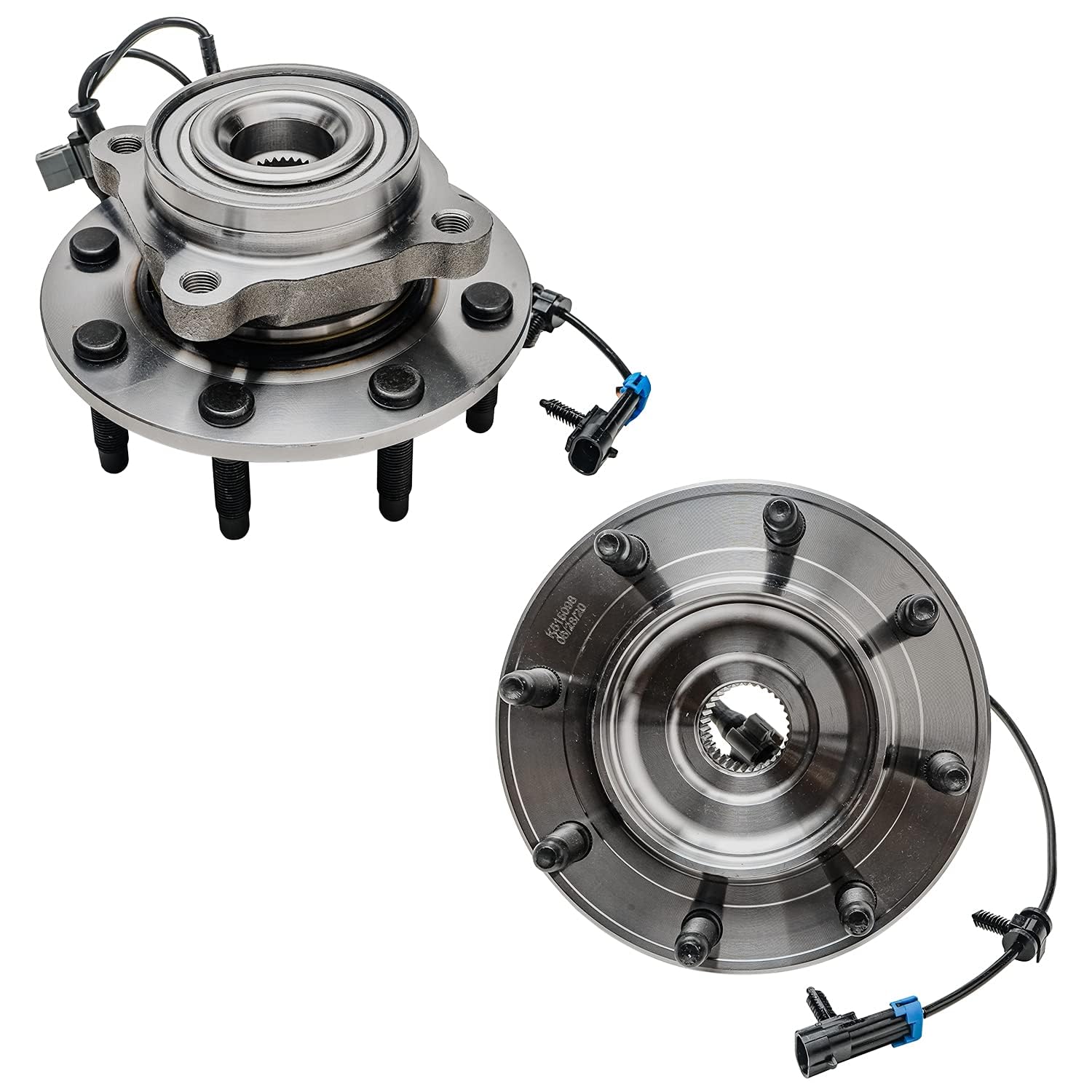Detroit Axle - 4WD Front Wheel Hub Kit for 2007-10 Silverado Sierra 2500 3500 HD — image 4