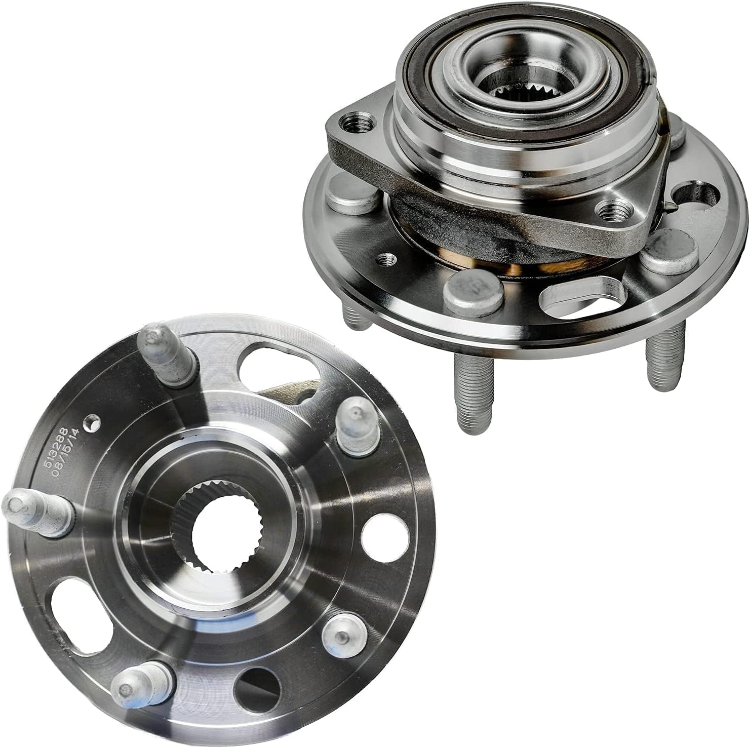 Detroit Axle - Rear Upper Lower Forward Control Arms Wheel Hubs for Impala Regal — image 6