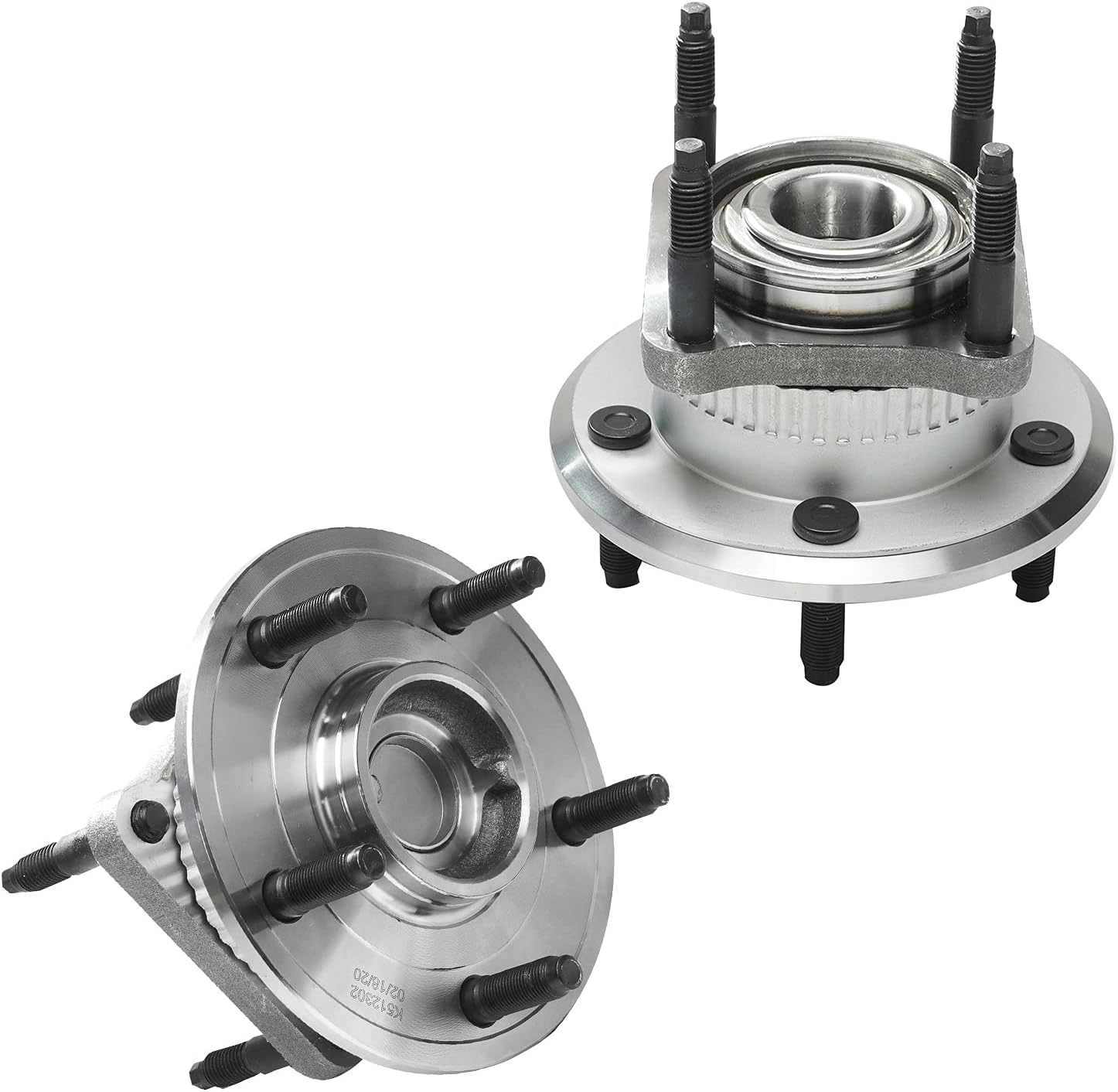 Detroit Axle - Front Rear Wheel Hubs with 20pc Lug Nuts for 06-10 Jeep Commander — image 5