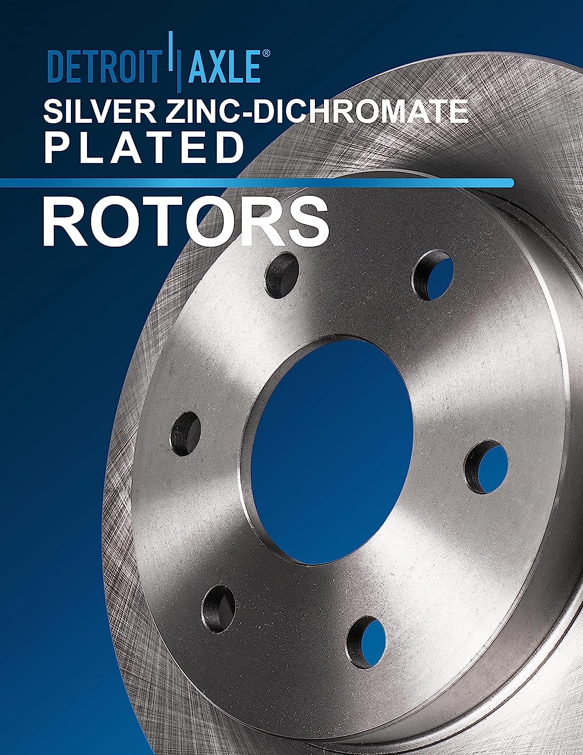 Detroit Axle - Front  Rear Disc Rotors Ceramic Brake Pads Kit for Kia Sedona — image 8