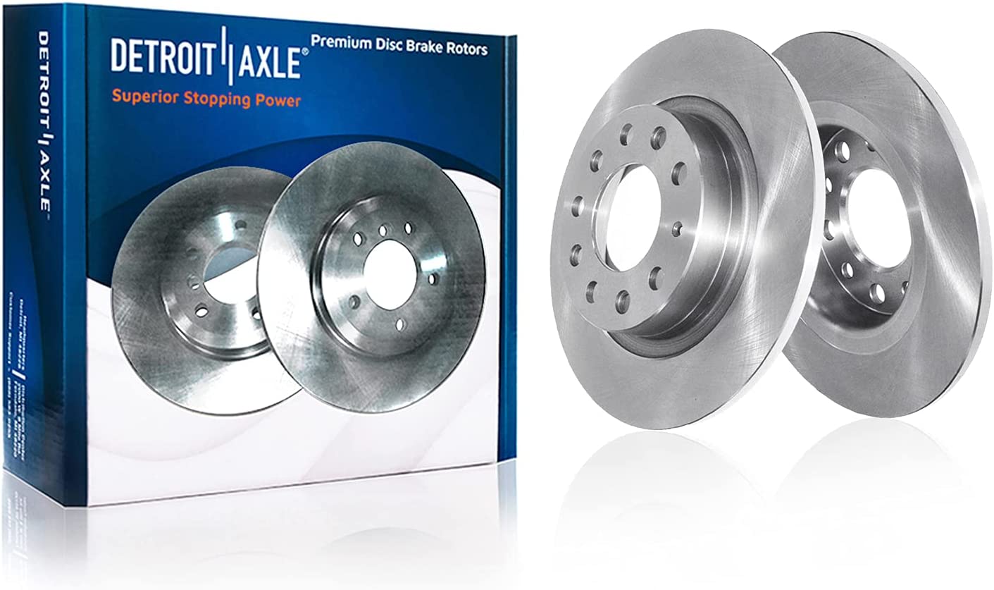 Detroit Axle - Front Rear Disc Rotors Brake Pads for VW Jetta Passat GTI Audi A3 — image 5