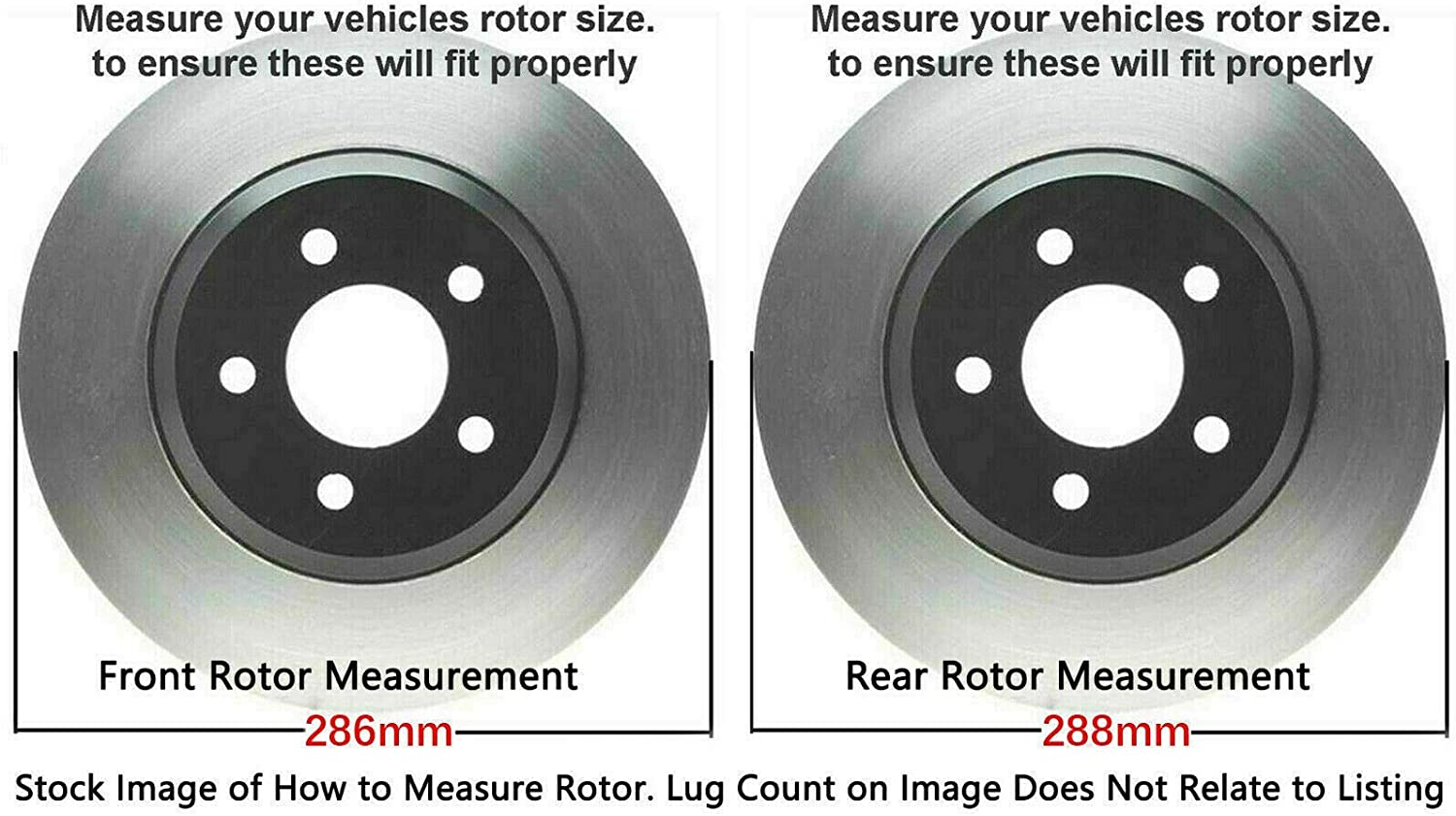 Detroit Axle - Front  Rear Drilled Rotors Brake Pads for Volvo S60 S80 V70 XC70 — image 8