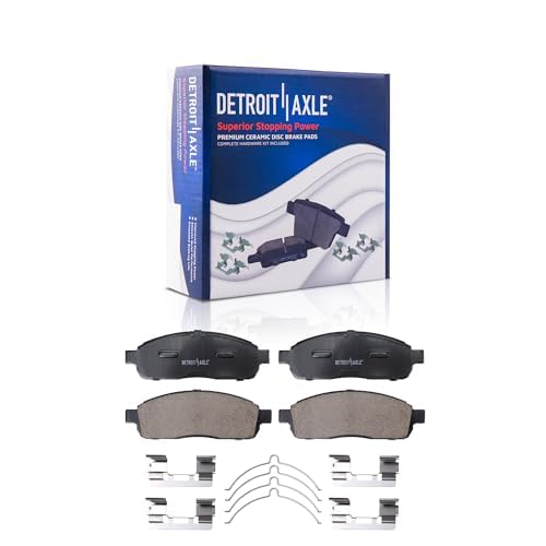 Detroit Axle - Front Rear Drilled Rotors Brake Pads for 04-08 Ford F-150 Mark LT — image 6