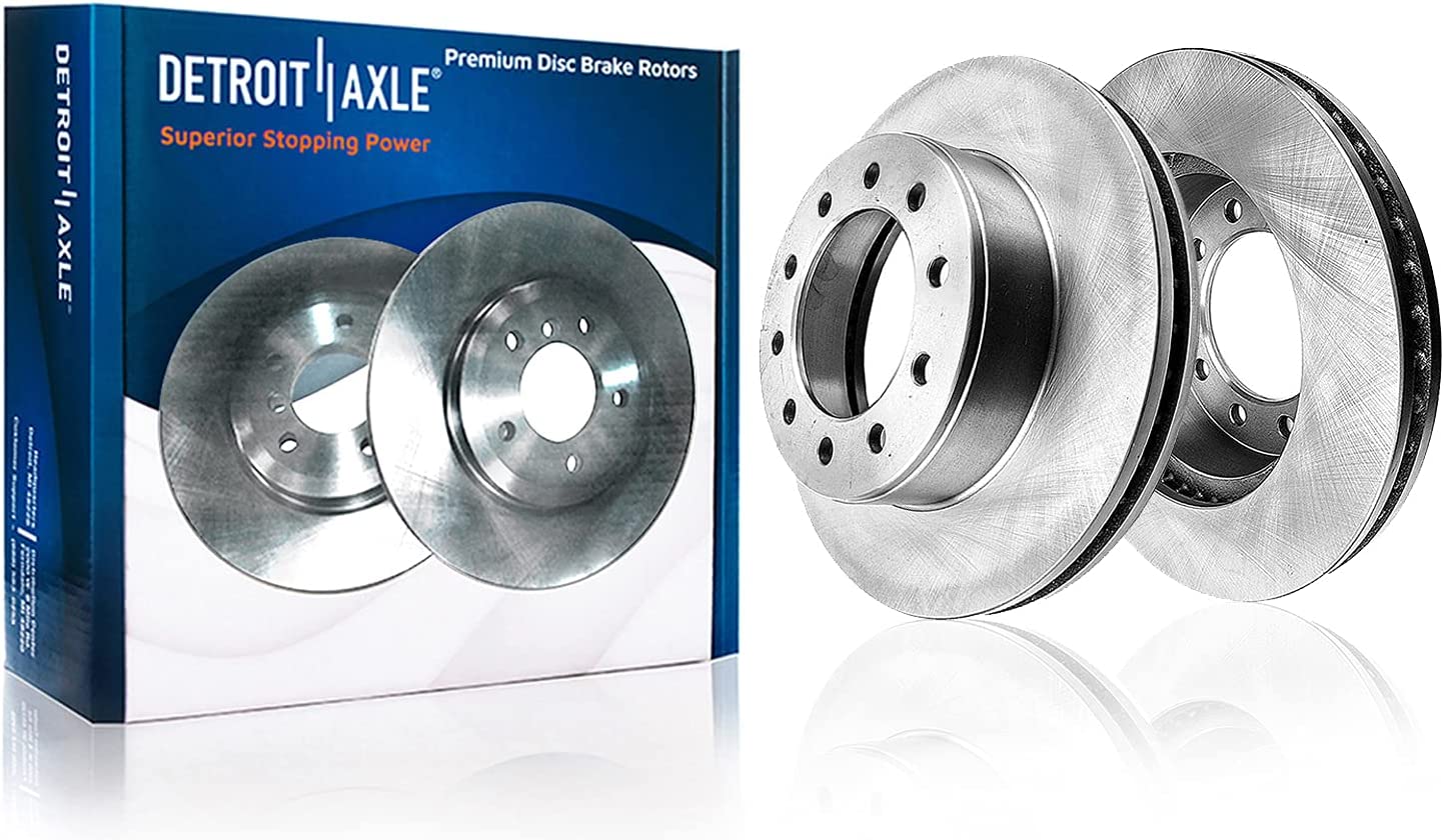 Detroit Axle - Front Rear Disc Rotors Brake Pads for 2003-2011 Lincoln Town Car — image 5