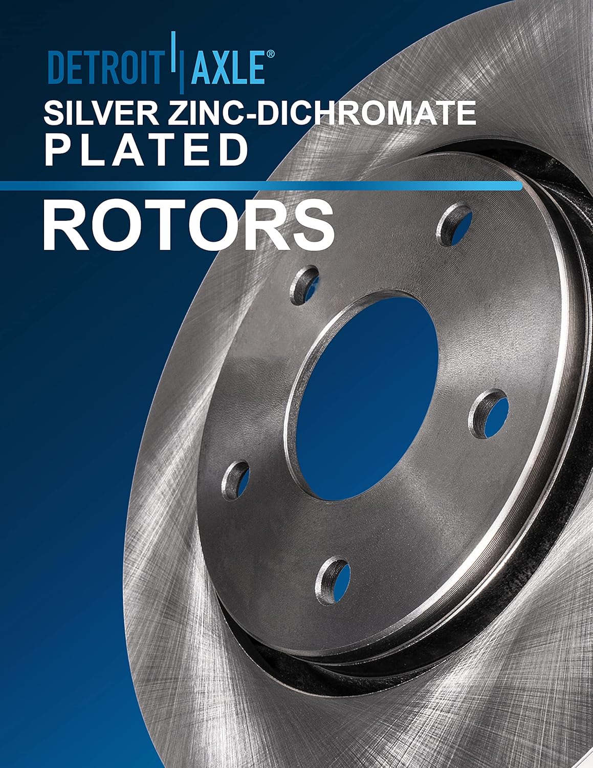 Detroit Axle - Front Rear Disc Rotors Brake Pads Kit for 04-06 Mitsubishi Lancer — image 8