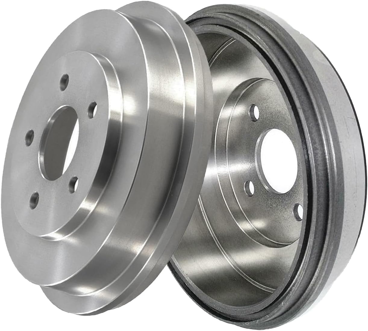 Detroit Axle - Front Drilled Rotors Brake Pads Rear Drums Brake Shoes for Cobalt — image 6