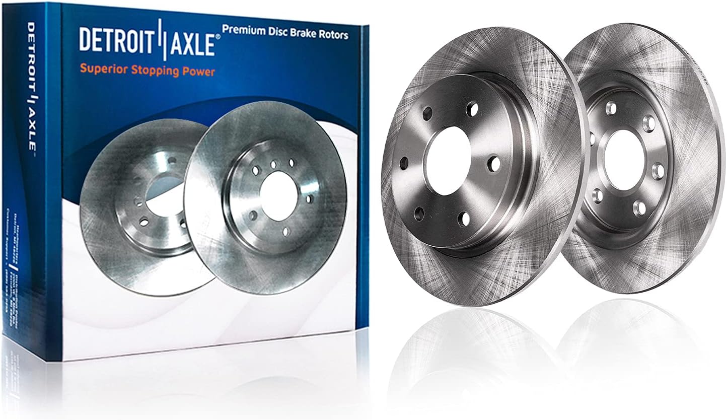 Detroit Axle - Front  Rear Disc Rotors Brake Pads for Nissan Titan Armada QX56 — image 5