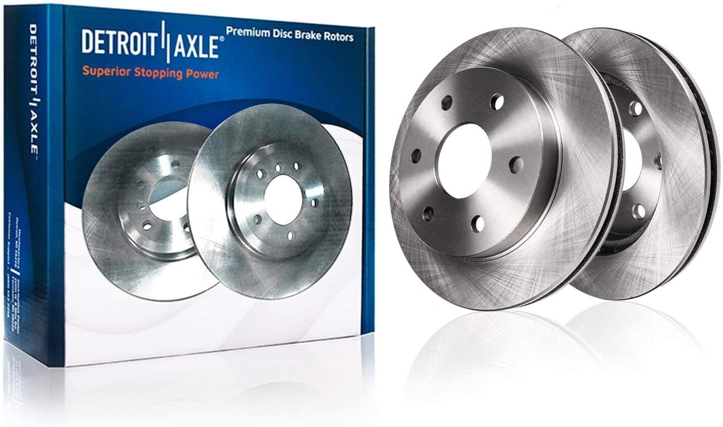 Detroit Axle - Front  Rear Rotors Brake Pads for Nissan Frontier Xterra Equator — image 4