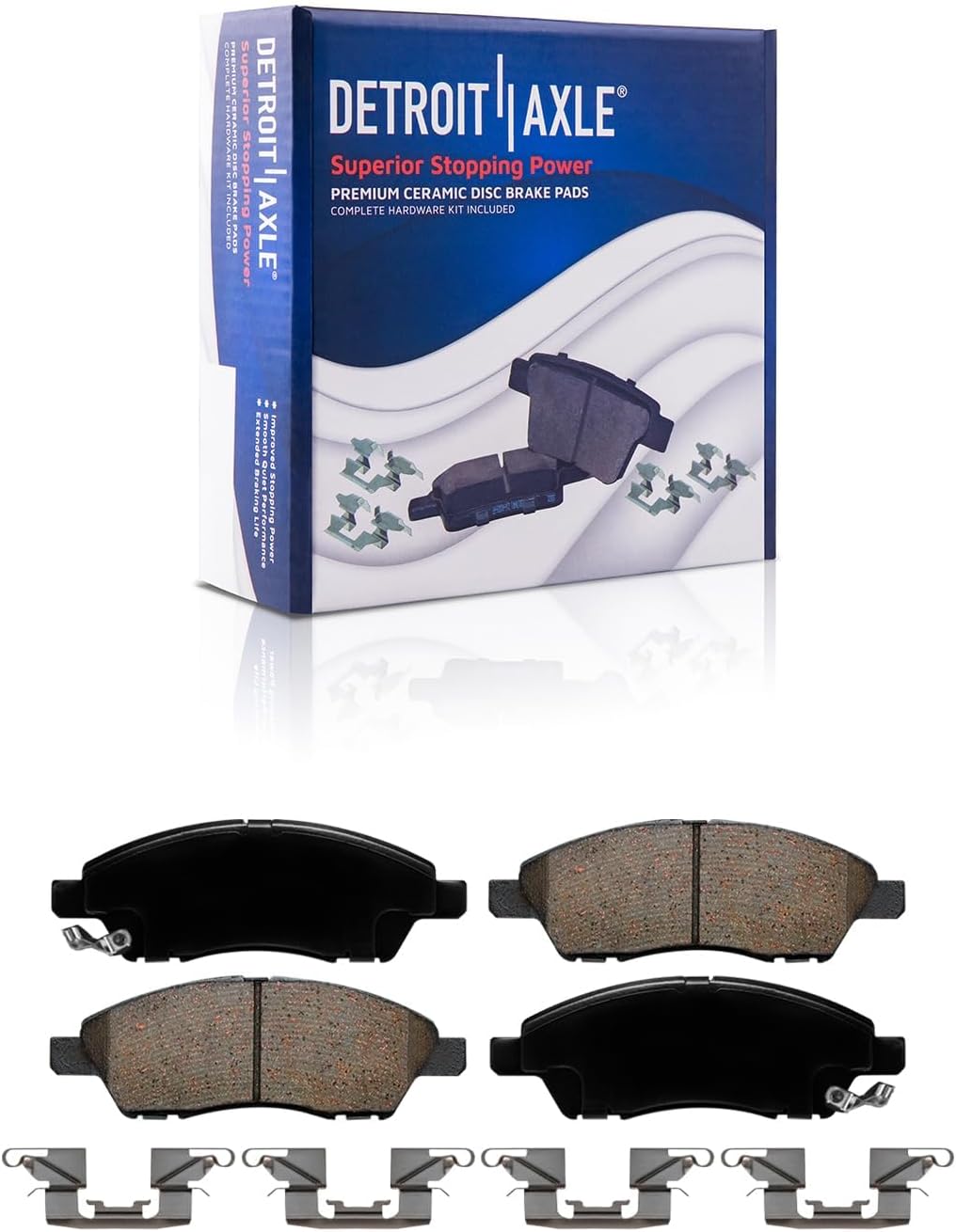 Detroit Axle - Front Drilled Rotors Brake Pads Rear Drums Brake Shoes for Versa — image 5