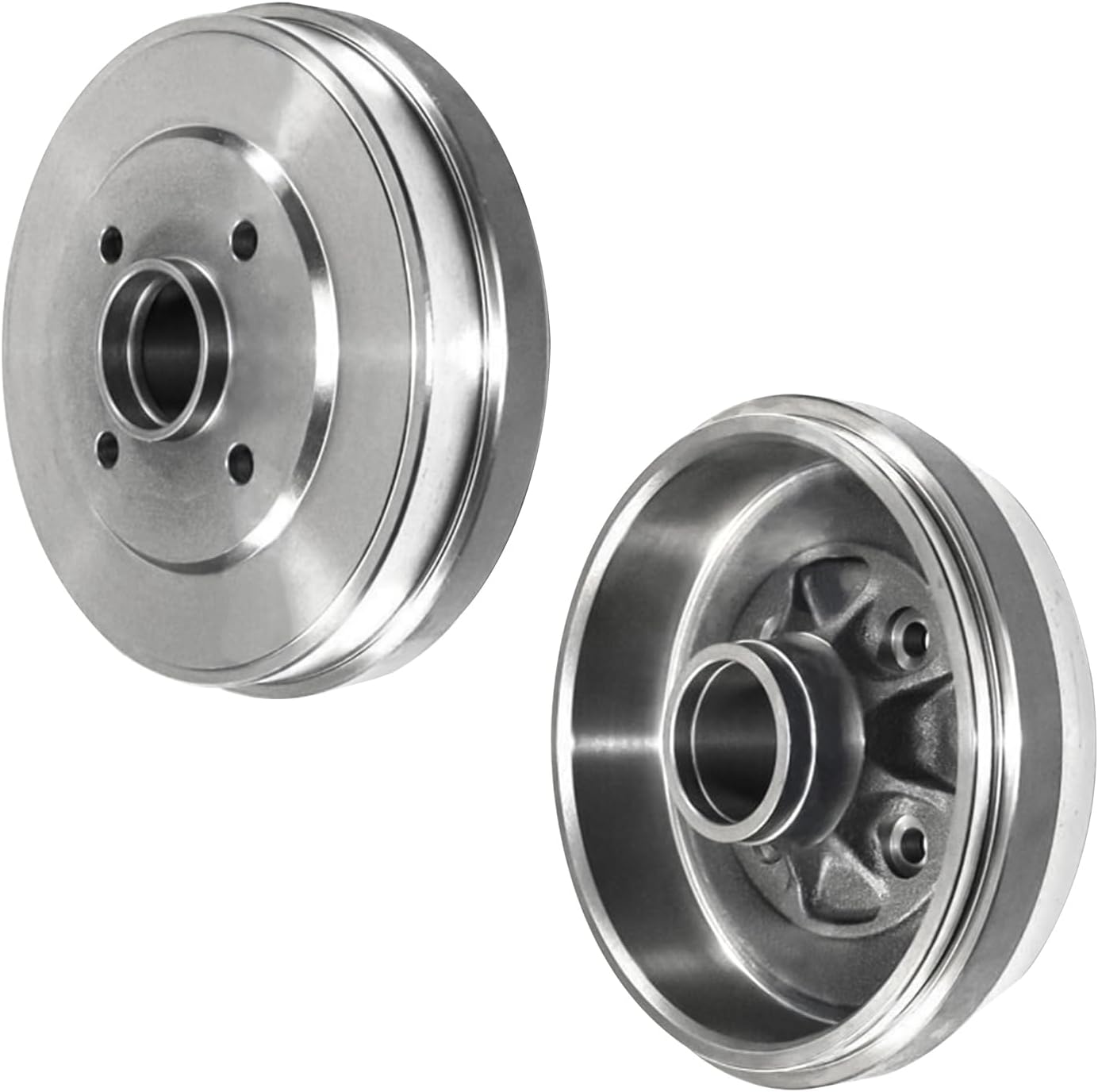 Detroit Axle - Front Disc Rotors Brake Pads Rear Drums Brake Shoes for Versa — image 6