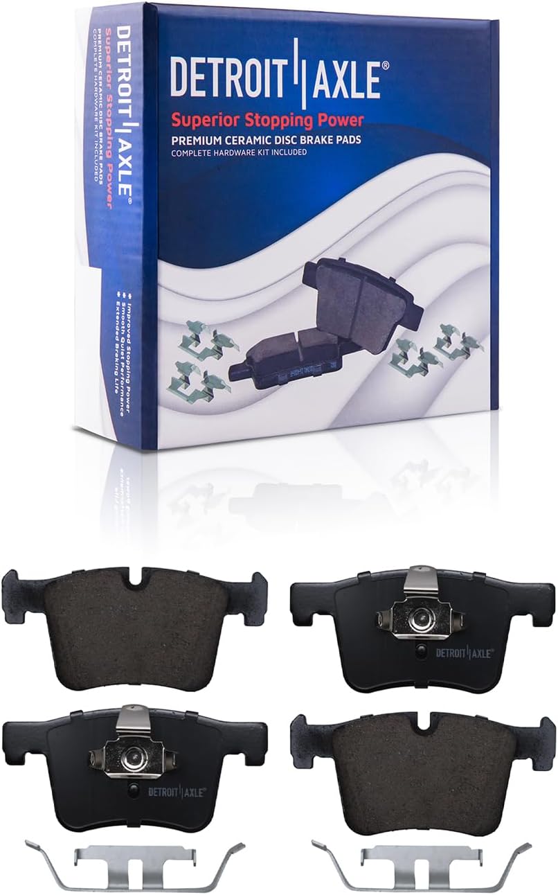 Detroit Axle - Front  Rear Drilled Rotors Brake Pads for 430i xDrive Gran Coupe — image 6
