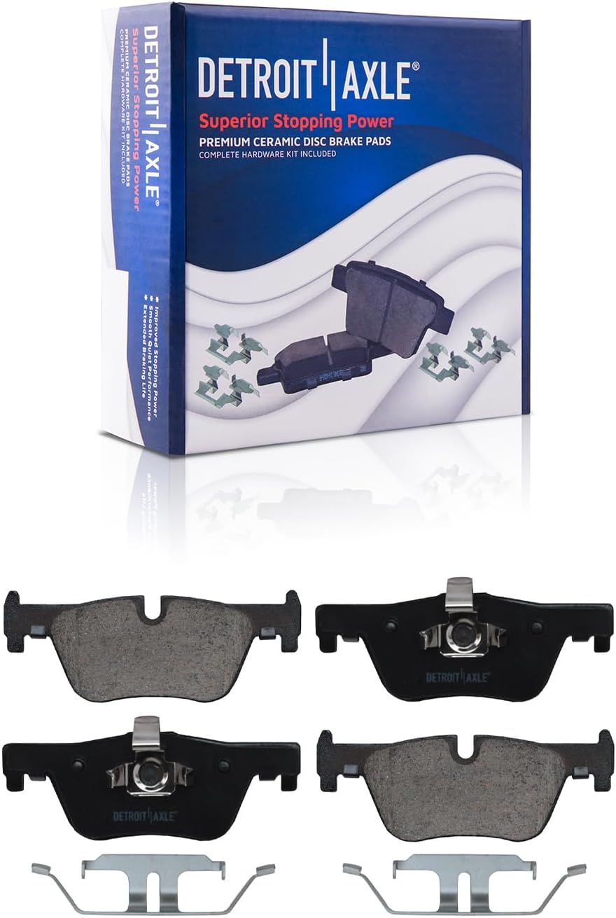 Detroit Axle - Front  Rear Drilled Rotors Brake Pads for 430i xDrive Gran Coupe — image 7