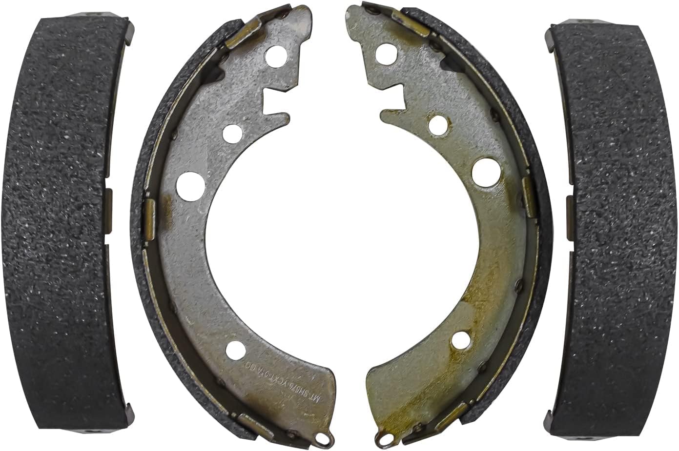 Detroit Axle - Front Drilled Rotors Pads Rear Drums Shoes for 01-05 Honda Civic — image 7