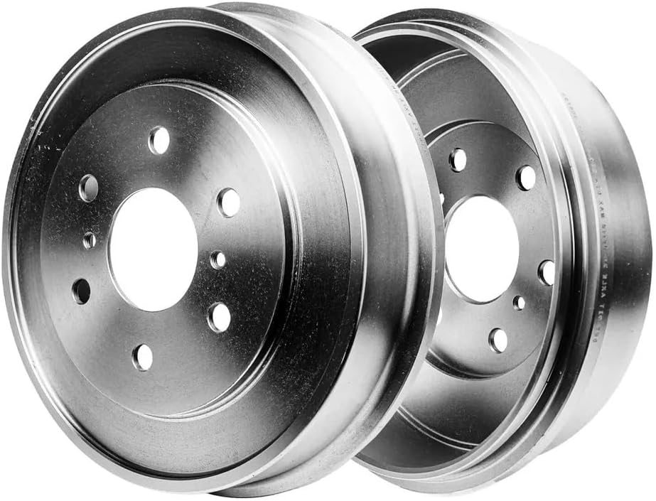 Detroit Axle - Front Drilled Rotors Pads Rear Drums Shoes for Silverado 1500 — image 6