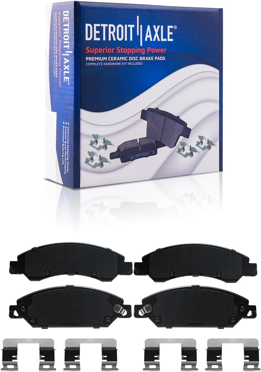 Detroit Axle - Front  Rear Rotors Brake Pads for Tahoe Silverado Sierra 1500 — image 6