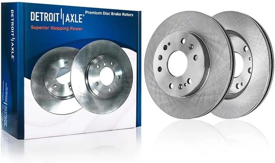 Detroit Axle - Front Rotors Pads Rear Drums Shoes for GMC Sierra Silverado 1500 — image 4