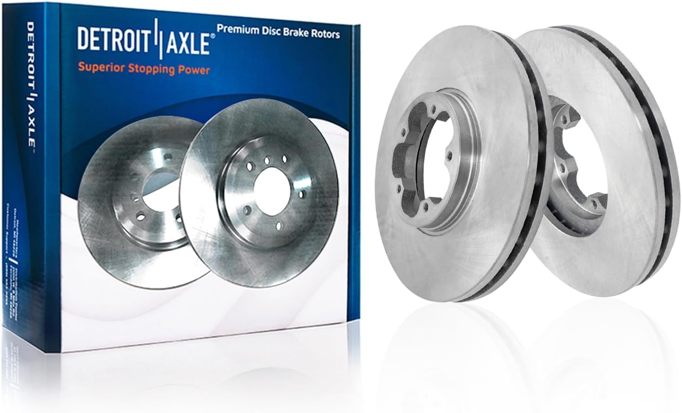 Detroit Axle - Front  Rear Rotors Brake Pads for 15-18 Transit-150 Transit-250 — image 4